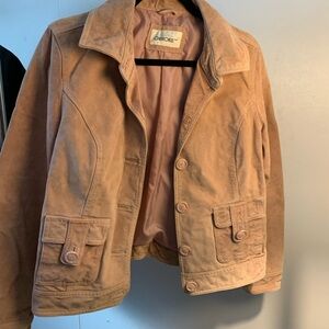 Cherokee Pink Suede Jacket